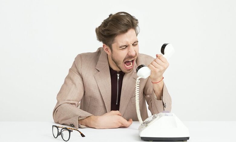 persistent annoying phone call